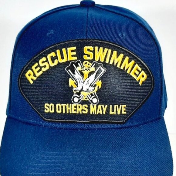 U.S. Coast Guard Rescue Swimmer So Others May Live Men's cap hat blue - Picture 1 of 4